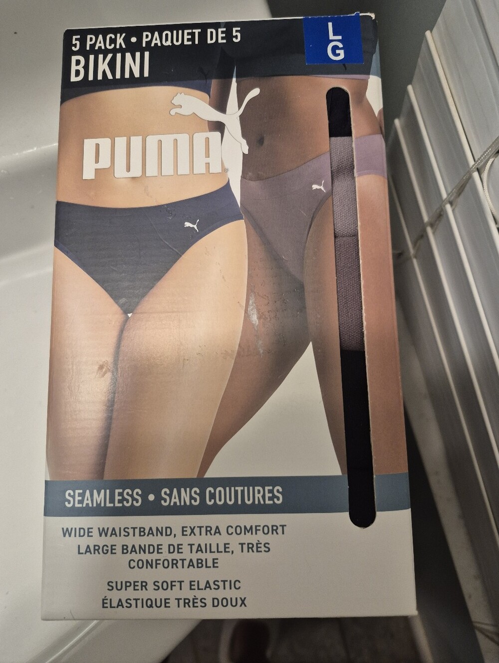 Puma Womens 5 Pack Bikini Underwear